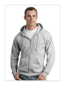 Adult Unisex Zip Hoodie
