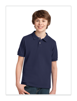 Youth Silk Touch Polo